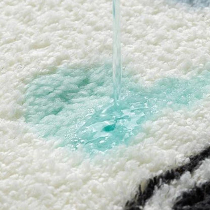 Soft & Non-Slip Antimicrobial Bathroom Rug – Quick Dry Absorbent Bath Mat for Shower & Home Use
