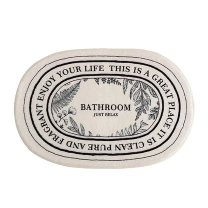 Soft & Non-Slip Antimicrobial Bathroom Rug – Quick Dry Absorbent Bath Mat for Shower & Home Use
