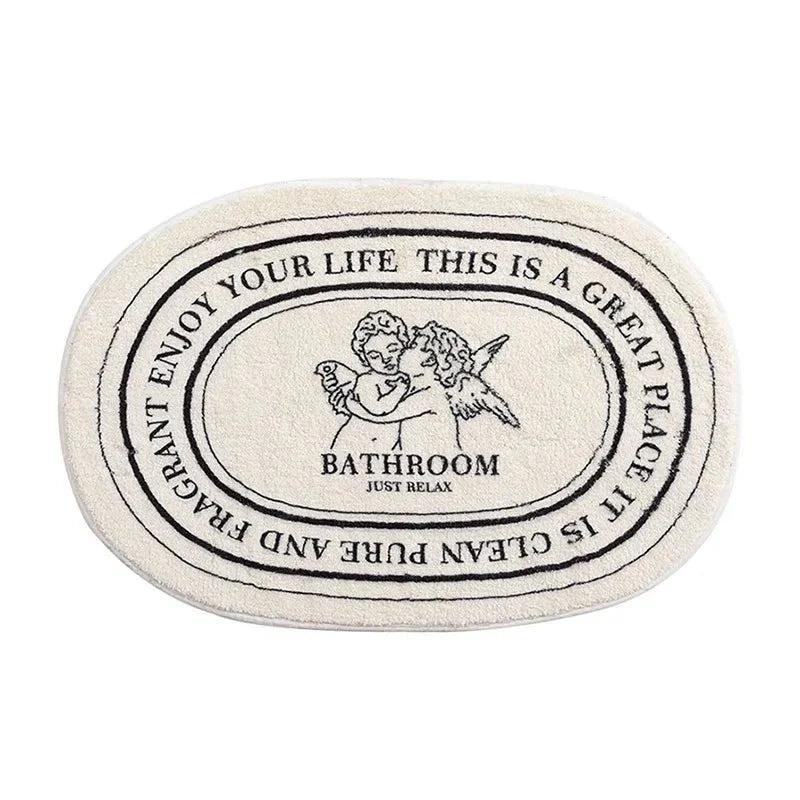 Soft & Non-Slip Antimicrobial Bathroom Rug – Quick Dry Absorbent Bath Mat for Shower & Home Use