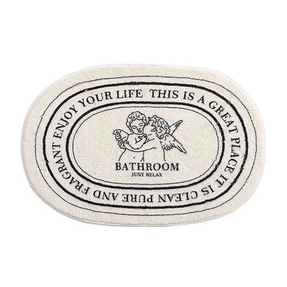 Soft & Non-Slip Antimicrobial Bathroom Rug – Quick Dry Absorbent Bath Mat for Shower & Home Use