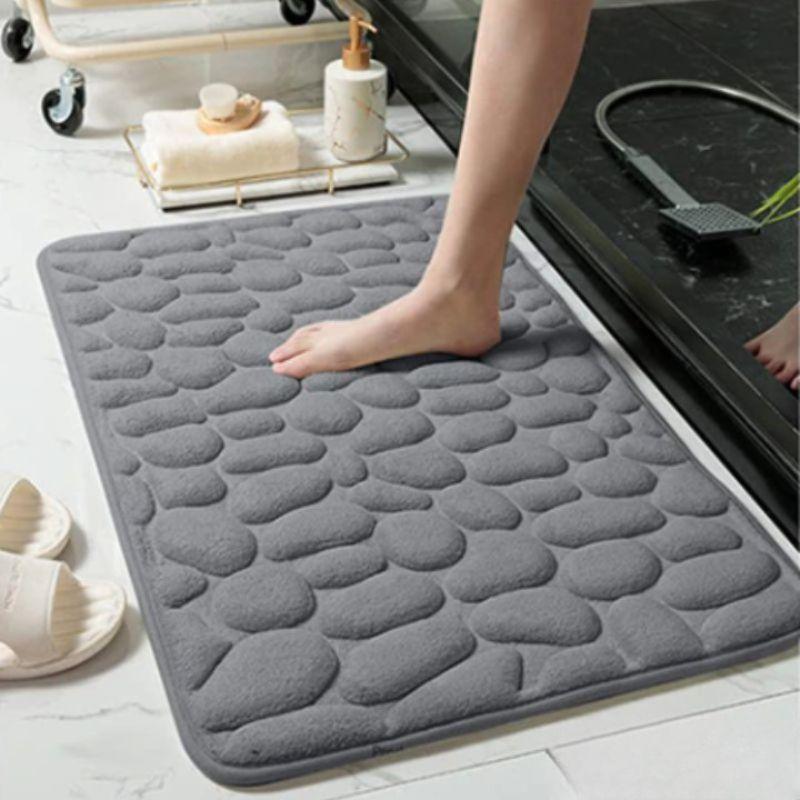 Ultra Absorbent Non-Slip Bathroom Rug 60x40cm – Quick Dry Soft Mat for Bathroom & Shower