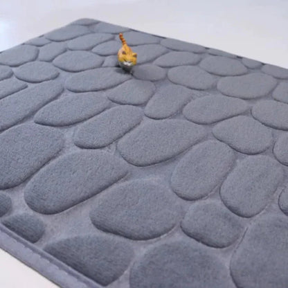 Ultra Absorbent Non-Slip Bathroom Rug 60x40cm – Quick Dry Soft Mat for Bathroom & Shower