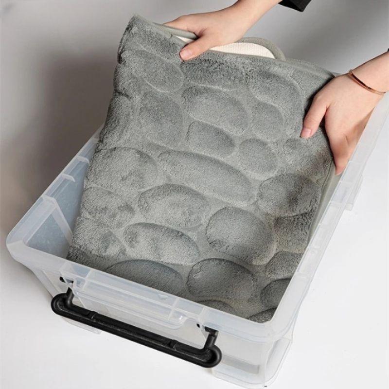 Ultra Absorbent Non-Slip Bathroom Rug 60x40cm – Quick Dry Soft Mat for Bathroom & Shower