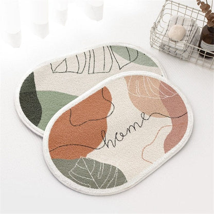 Abstract Non-Slip Bathroom Mat – Safety, Comfort & Modern Design