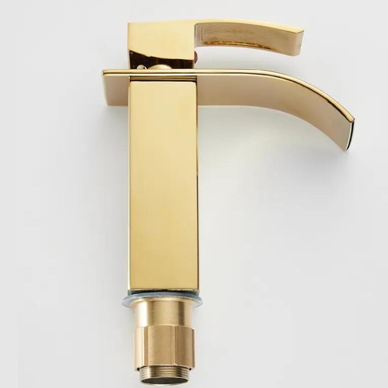 Sofia Single Lever Bathroom Faucet – Elegant Brass Mixer Tap for Bathroom Vanity & Washbasin