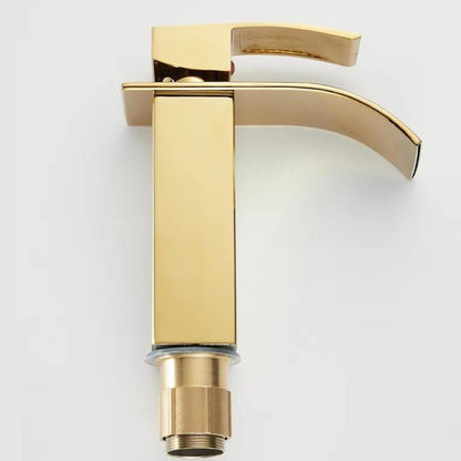 Sofia Single Lever Bathroom Faucet – Elegant Brass Mixer Tap for Bathroom Vanity & Washbasin