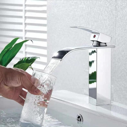 Sofia Single Lever Bathroom Faucet – Elegant Brass Mixer Tap for Bathroom Vanity & Washbasin
