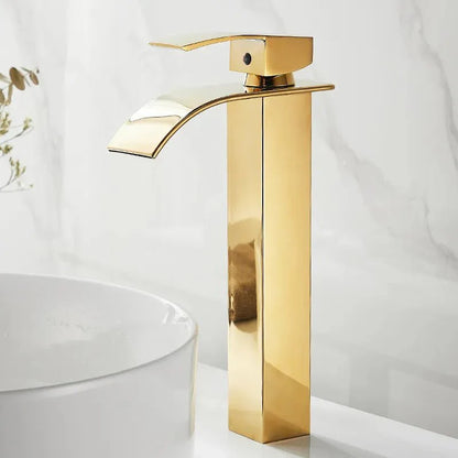 Sofia Single Lever Bathroom Faucet – Elegant Brass Mixer Tap for Bathroom Vanity & Washbasin