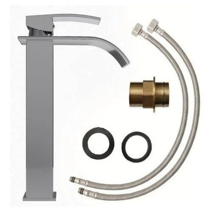 Sofia Single Lever Bathroom Faucet – Elegant Brass Mixer Tap for Bathroom Vanity & Washbasin