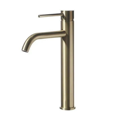 Tatyana Tall Single Handle Bathroom Faucet — Modern Brass Tap for Luxury Bathrooms