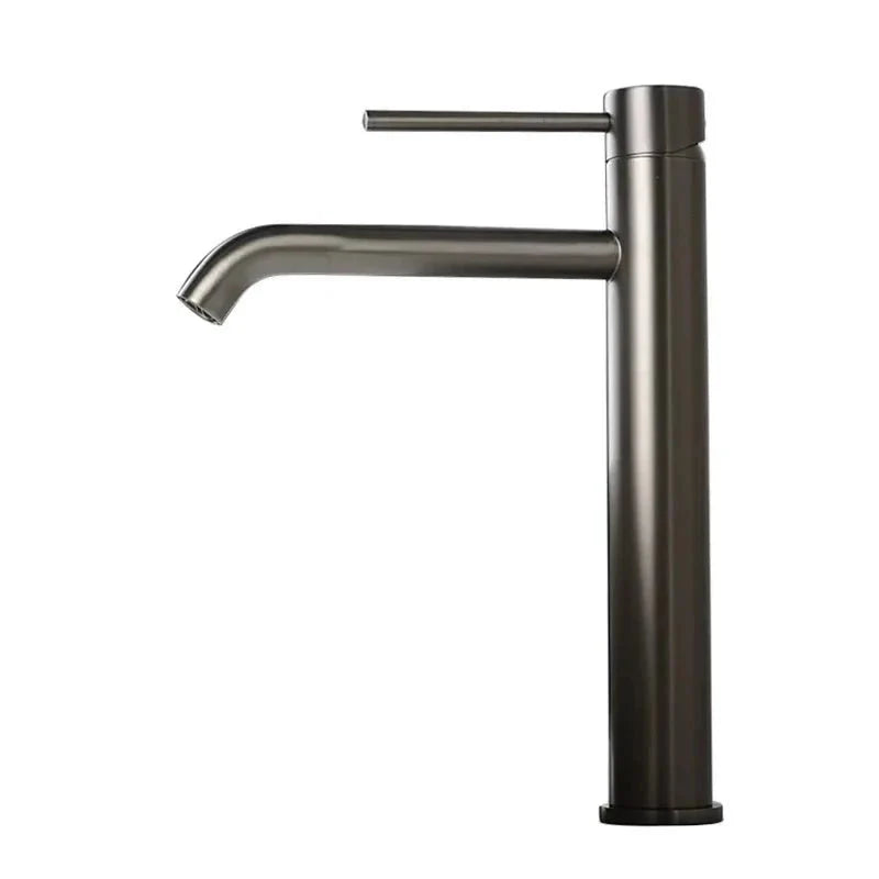 Tatyana Tall Single Handle Bathroom Faucet — Modern Brass Tap for Luxury Bathrooms
