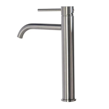 Tatyana Tall Single Handle Bathroom Faucet — Modern Brass Tap for Luxury Bathrooms