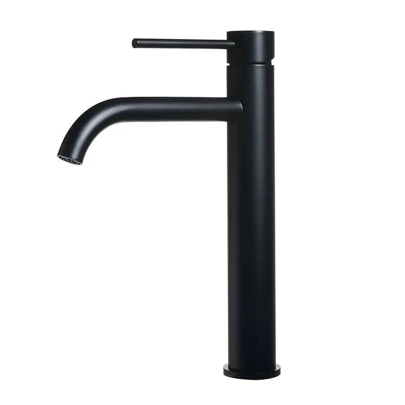 Tatyana Tall Single Handle Bathroom Faucet — Modern Brass Tap for Luxury Bathrooms