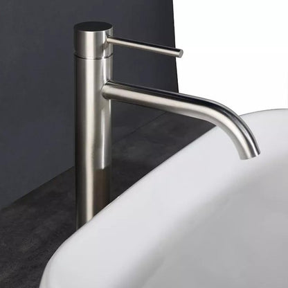 Tatyana Tall Single Handle Bathroom Faucet — Modern Brass Tap for Luxury Bathrooms
