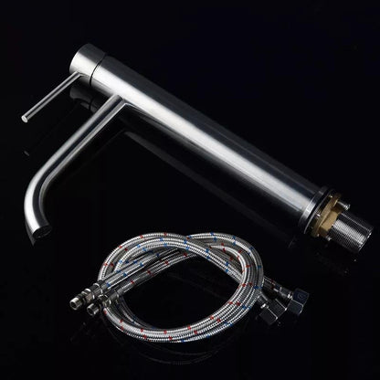 Tatyana Tall Single Handle Bathroom Faucet — Modern Brass Tap for Luxury Bathrooms