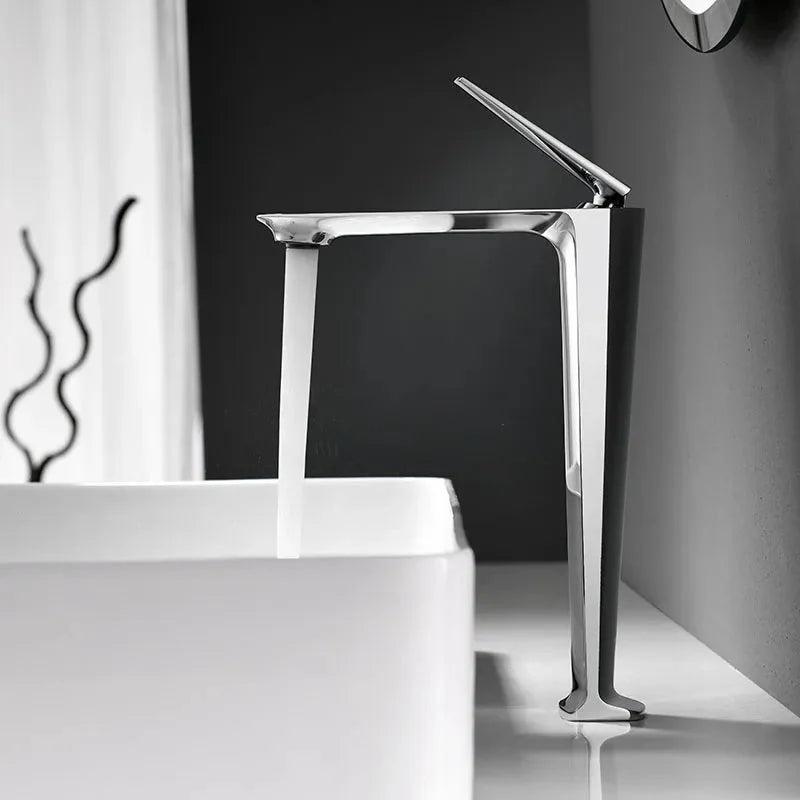 Valeria Single Handle Bathroom Faucet – Modern Luxury Mixer Tap for Bathroom Sink