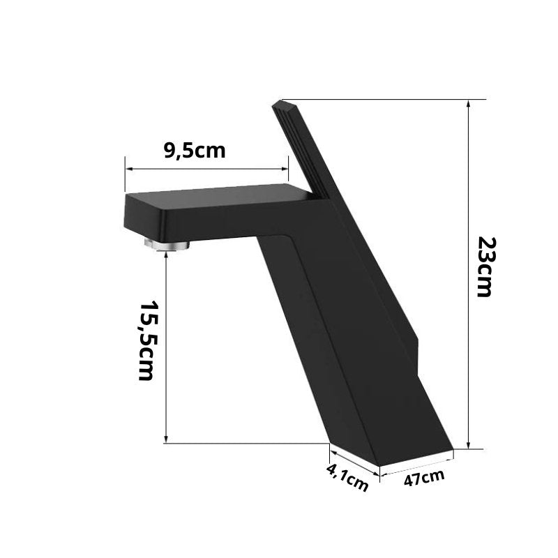 Elena Single-Handle Bathroom Faucet – Premium Luxury Mixer Tap for Wash Basin