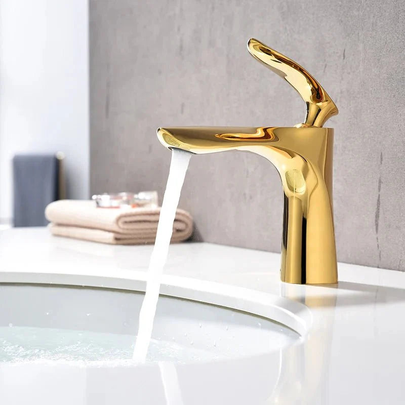 Irina Single Lever Bathroom Faucet – Modern Chrome Mixer Tap for Sink, Durable & Easy Installation